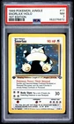 1999 SNORLAX Pokemon Card #11 11/64 Jungle 1st Edition Holo Rare PSA 7