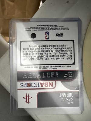 2025-26 Topps NBA Hoops Kevin Durant  01/10 