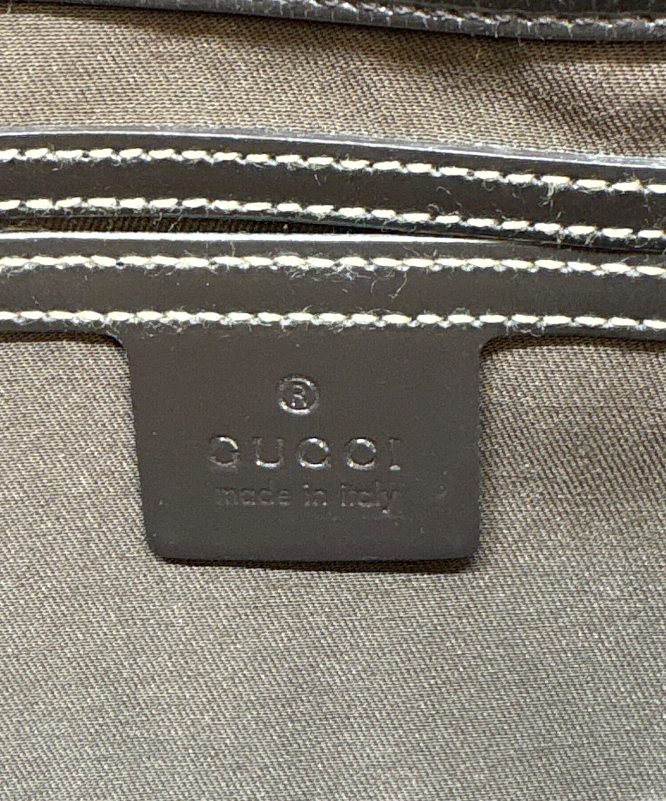 GUCCI Brown Handbag Leather Italy Model 203494 SN2600 thumbnail 20