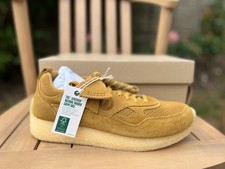 Clarks Originals Lockhill Tan Suede Men's Shoes Size UK 8 1/2G/ 42 1/2