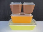 Pyrex Town and Country Refrigerator Dish Set - Complete. 8 Pieces