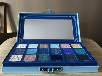 Jeffree Star Blue Blood Eyeshadow Palette 18 Shade Makeup Authentic New