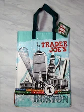 New Trader Joe's Boston Reusable Mystery Bag Shopping Grocery