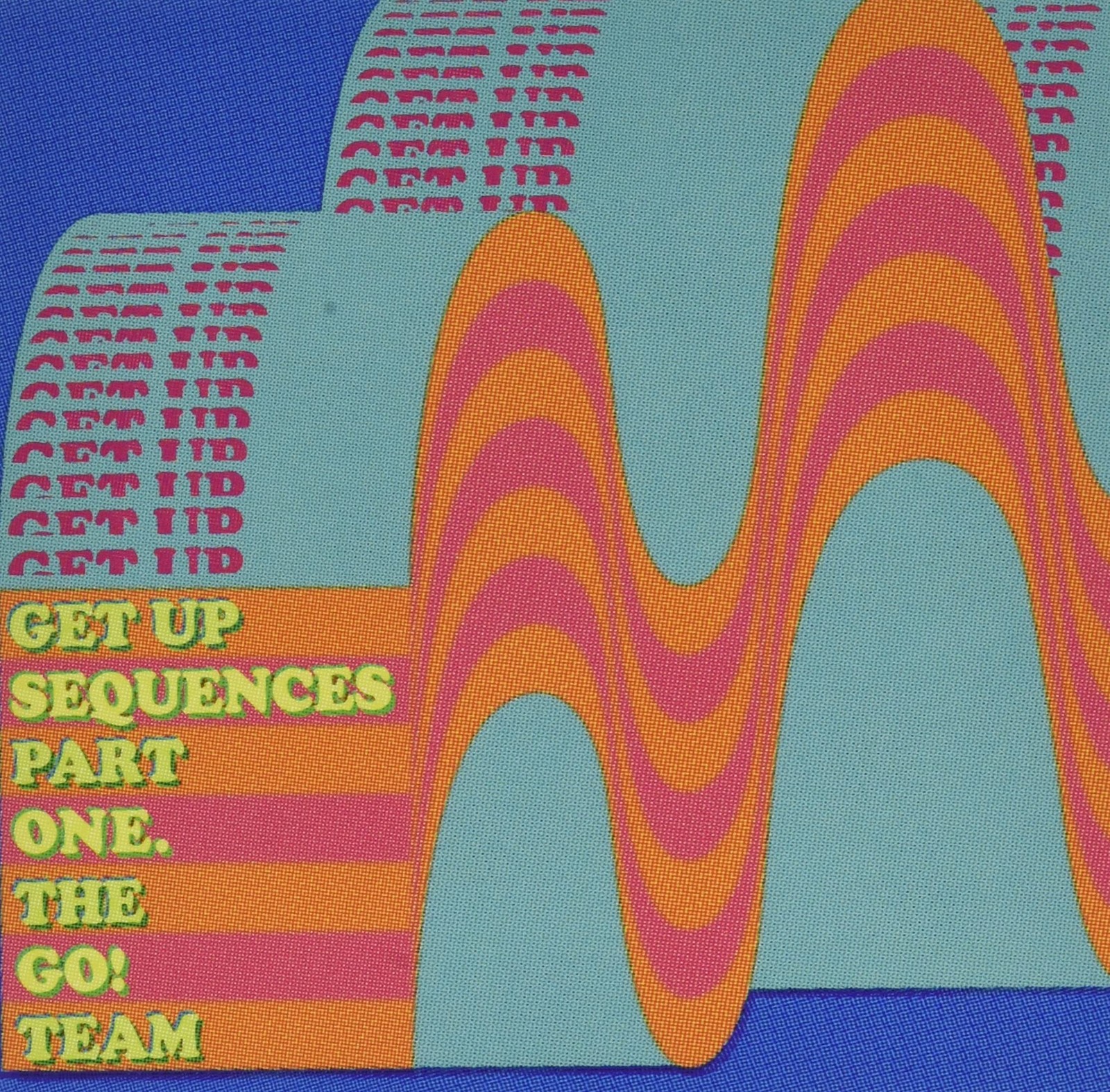 The Go! Team GET UP SEQUENCES PART ONE with Bonus Track From Japan CD 12tracks