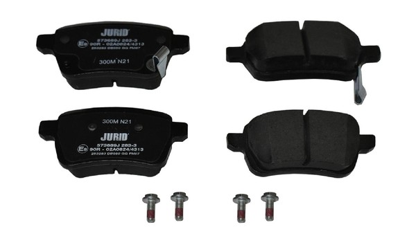 Bremsbelagsatz Scheibenbremse Jurid 573689J FüR Opel Fiat Schachtel Corsa X15-image
