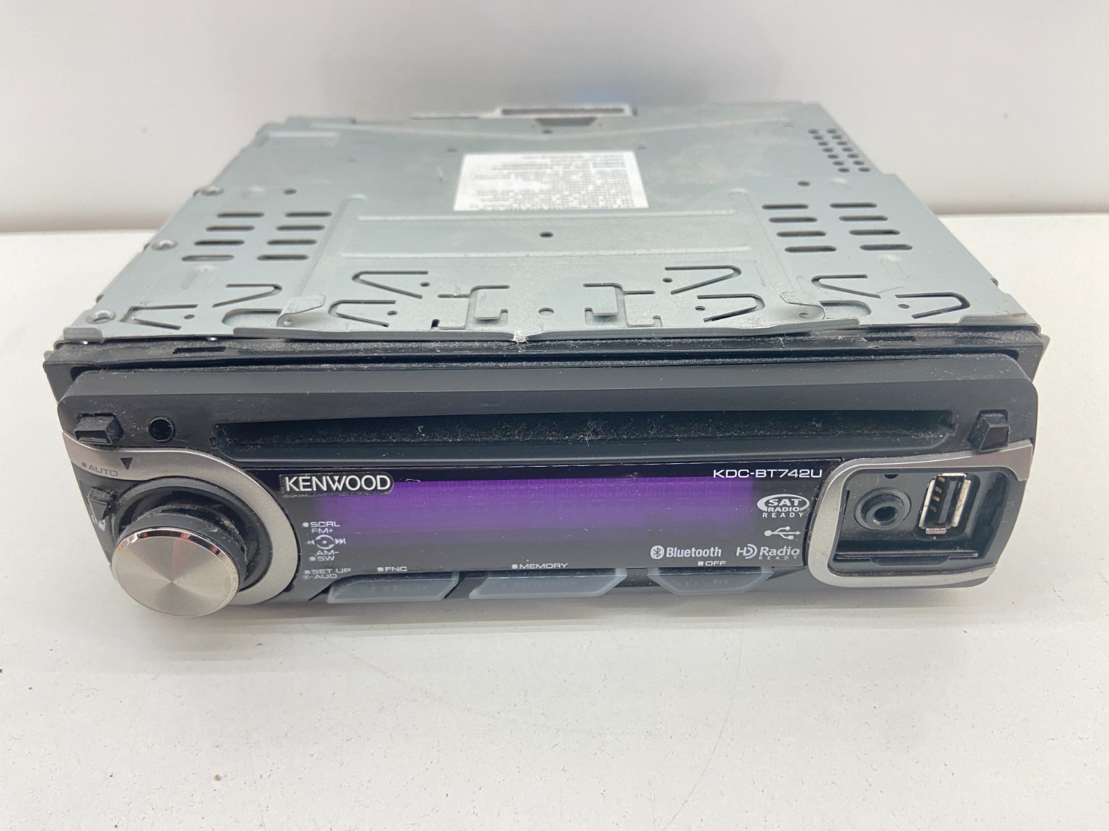 Kenwood KDC-BT742U - Bluetooth - Audio CD Receiver Head Unit