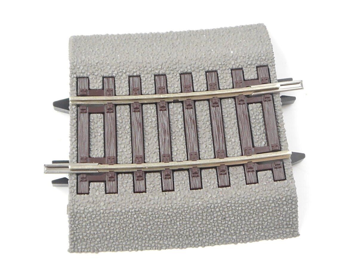 Roco Line H0 42509 Gebogenes Gleis mit Bettung Radius R3 1/4 7,5° 419,6mm Schien