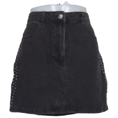 Kiabi, Jeansrock, Größe: 42, Schwarz, Baumwolle, Einfarbig, Denim, Damen #Q6J