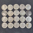 Lot of 20 Silver Roosevelt Dimes (1946-64) 90% Silver (20 Dimes)