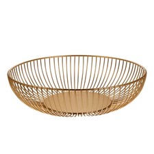 Image of Wire Basket Kitchen Decorative Fruit Fruits Baskets Holders Countertop