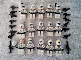 VINTAGE STAR WARS LEGO #10195 REPUBLIC DROPSHIP WITH AT-OT, INSTRUCTIONS, MORE!!