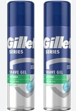 2 x 200ml Men Aloe Vera Sensitive Skin Face Fresh Scent 25.78 per litre