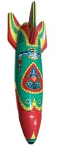Japan M.P.1 Tin Space Rocket With Certificate Mars Patrol MIB