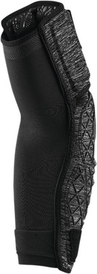 100% Surpass Elbow Guards - Heather Gray/Black - Small 70008-00005