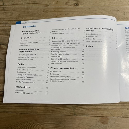 2006-2010 AUDI TT ROADSTER OWNERS HANDBOOK MANUAL & WALLET 2006 Ref17026 - Picture 18 of 24