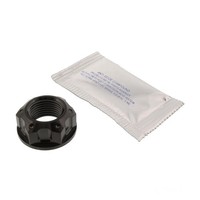 Mutter Achse, M18X1.50Mm V4A Schwarz FüR Honda CB 1000 F Super Four/Big One 1993