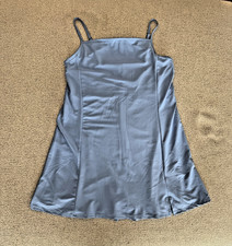Old Navy Active Dress Blue L Powersoft Go-Dry Athletic Tank Dress Undershorts