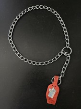 Extra Heavy Choke Chain Dog Collar, 30-Inch
