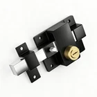 40-80mm Stainless Steel Long Throw Gate Lock Wooden Door Right & Left Door
