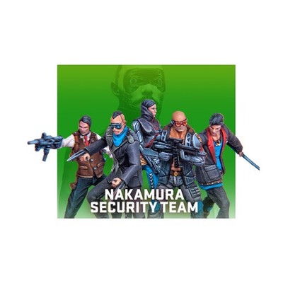 Postindustrial Boardgame Nakamura Security Team New