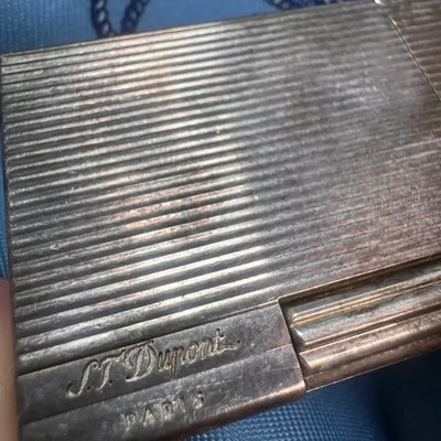 Dunhill Lighter - Vintage Design, Imprinted Serial Number Official