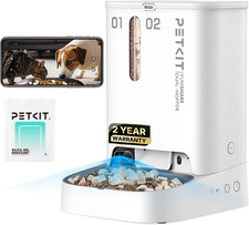 Smart Automatic Pet Feeder with Camera AI Motion, 1080P HD