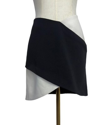 Mugler Paris Bi-Color Skirt Mini Size 40