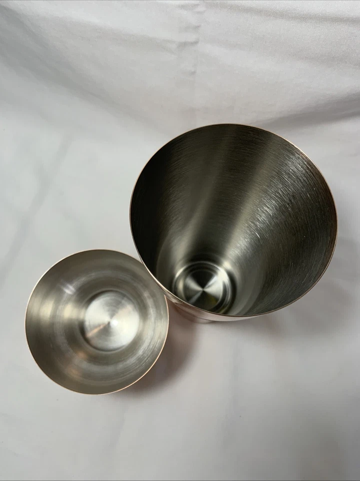 Coctelera 25 oz tono cobre acero inoxidable agitador Foto 2 de 4