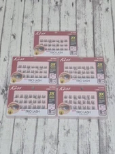 5 Packs KISS New Trio Lash KLTR02 Long Combo Eyelashes 20 Trios Each 100 Total 