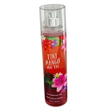 Bath  Body Works Tiki Mango Mai Tai Fine Fragrance Mist Spray 8 oz. NEW Retired