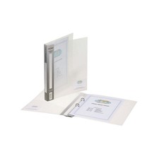 Image of Snopake 2 Ring Binder 25mm A4 Clear Polypropylene Presentation(Pack of 10)10183