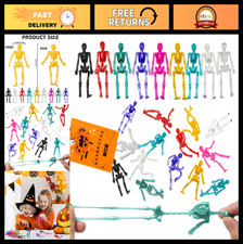 24PCS Halloween Stretchy Skeleton Toys - Colo...