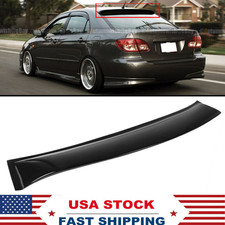For 03-07 Toyota Corolla Jdm Black Tinted Rear Window Roof Vent Visor For 03-07 Toyota Corolla Jdm Black Tinted Rear Window Roof Vent Visor