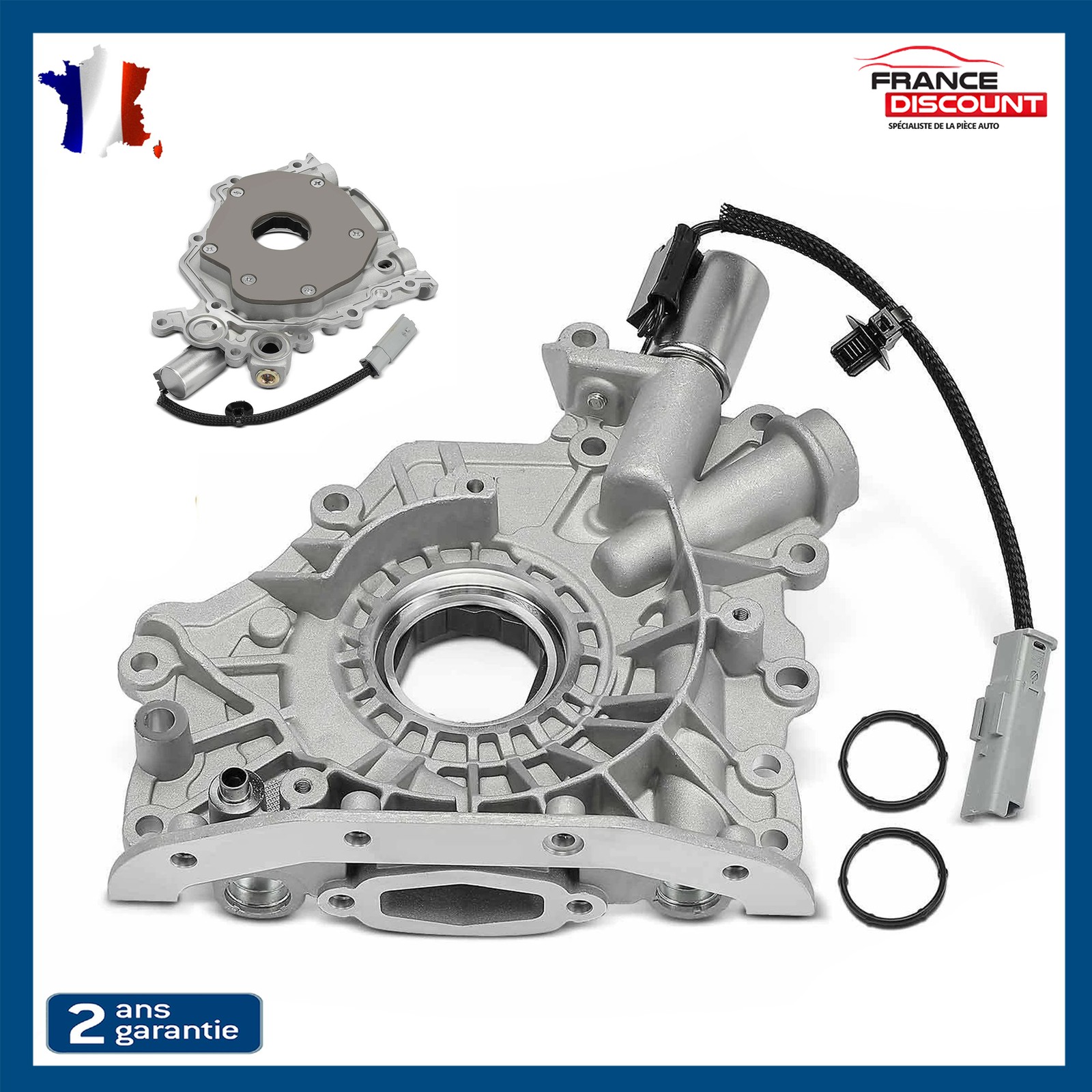 Pompe à huile pour CITROËN C3 Aircross 1.5 BlueHDI moteur diesel - Réf 1628955080