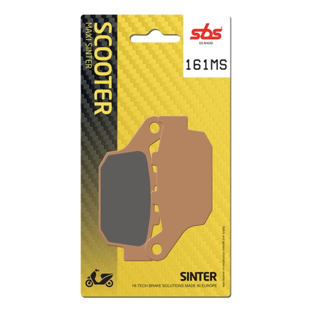 Free Shipping SBS P161-MS Brake Pad For Motorcycle Parts Accessories