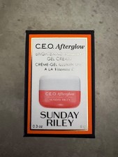 Sunday Riley CEO Afterglow Brightening Vitamin C Gel Cream 8g - New & Sealed