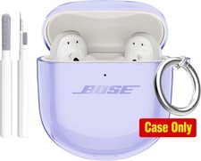 Bose QuietComfort Earbuds II/QuietComfort Ultra 1/2 Case Clear Protection Cover