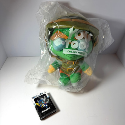 Youtooz PlayStation Sly Cooper Plush Bentley + Astro Bot Pin Limited Edition