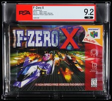 F-Zero X N64 Nintendo 64 PSA 9.2 CIB Graded Complete Nintendo EAD 1998