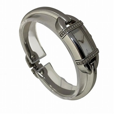 GUCCI 6800L Quartz Bangle Watch with Diamond Bezel, Free Shipping