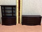 Marx  Renwal 7 PIECE DINING ROOM SET Vintage Dollhouse Furniture Plastic 1:16 — photo 4