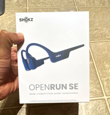 Shokz OpenRun SE Bone Conduction Bluetooth Waterproof Headphones Blue S803