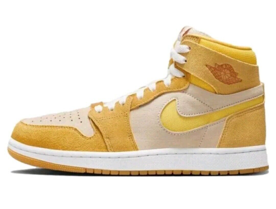 Nike Air Jordan 1 ZOOM AIR ホワイト/イエロー The Air Jordan 1 High Zoom CMFT 2 Citron Tint Releases Fall 2023