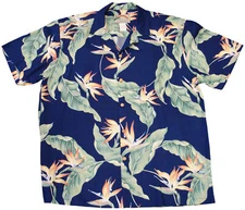 Paradise Found Men's Bird of Paradise #5 Hawaiian Shirt