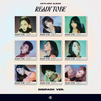 Twice Ready To Be 12th Mini Album DIGIPACK Ver. [First Press / Pre-Order Edition