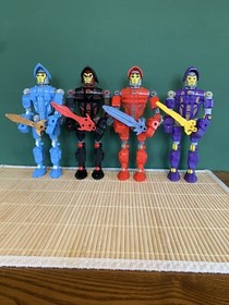 Lego Knights Kingdom 4 large figures 8782-1, 8783-1, 8785-1, 8786-1