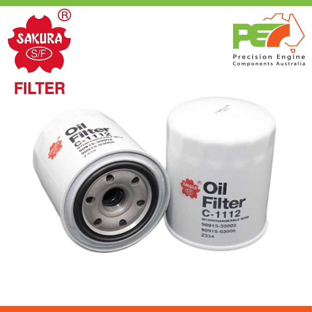 New * SAKURA * Oil Filter For TOYOTA HILUX LN108;112 2.4L 4CYL