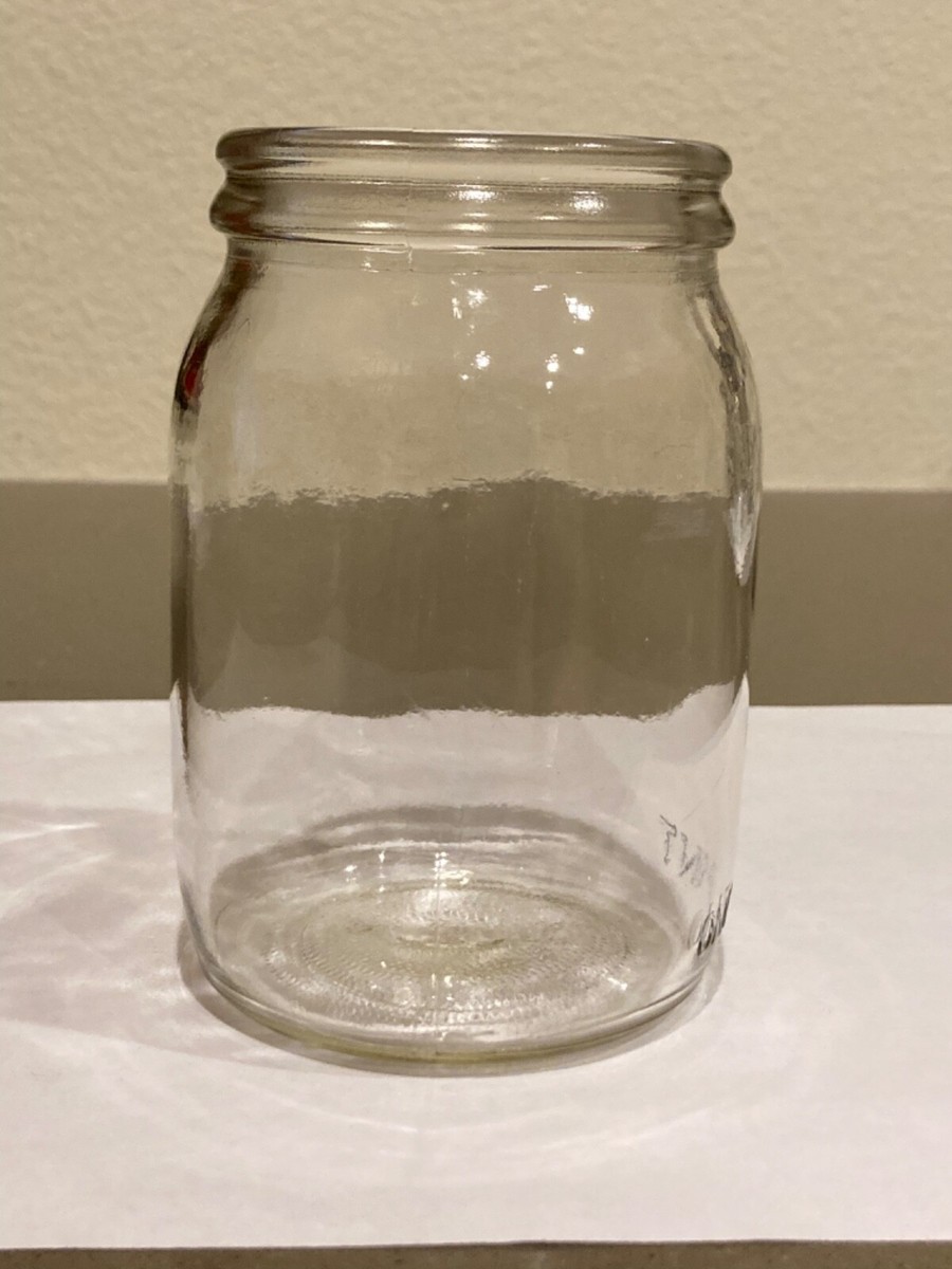その他 jar Vintage One Pint Jar - Clear Round NW Bottle | eBay