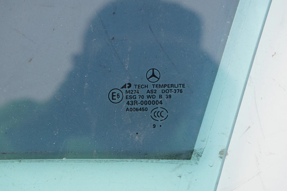 Mercedes Benz R350 R500 W251 2006-2010 ventana delantera izquierda lado del conductor cristal OEM Foto 2 de 3