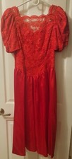 Red Retro Elegant Homecoming Or Prom Dress